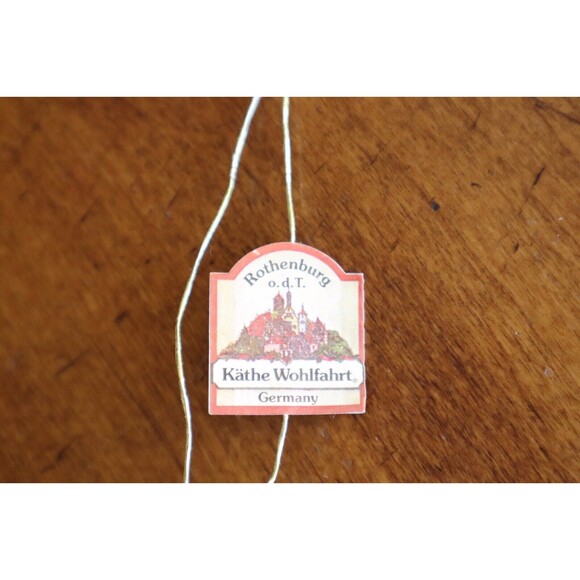 KAETHE WOHLFAHRT Wooden Music Note Star Ornament Angels Christmas Germany Vtg - Picture 2 of 10